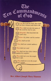 The Ten Commandments Of God