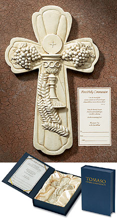 First Communion Boxed Cross