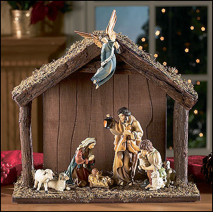 Seven-Piece Matteo Nativity Stable Set