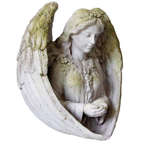 Angel Birdfeeder Statue