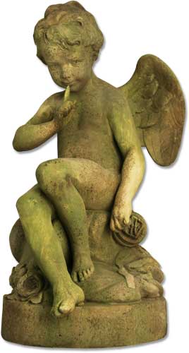 Mischievious Cupid Large 37" Statue