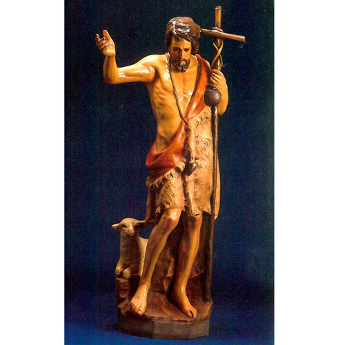 John the Baptist w/ (staff & sheep) 60.0" Statue