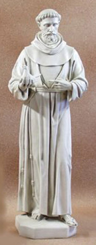 Saint Francis with Dove 74" Statue