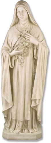 Saint Therese with Roses 60" Statue