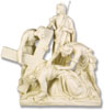 JESUS FALLS THE 2ND TIME #7 MEDIUM SIZE STATUE